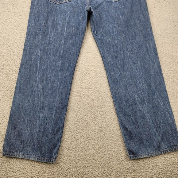 Chaps‎ Jeans Mens 38x30 Blue Denim Straight Leg Medium Wash Classiccore Casual - Picture 7 of 15